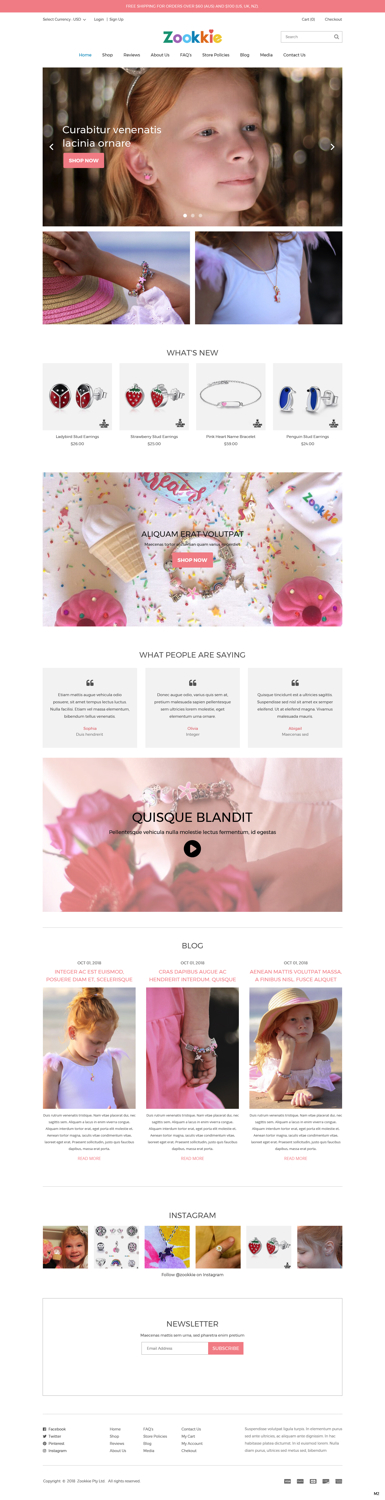 Web Design by pb for Zookkie Pty Ltd | Design #19882282