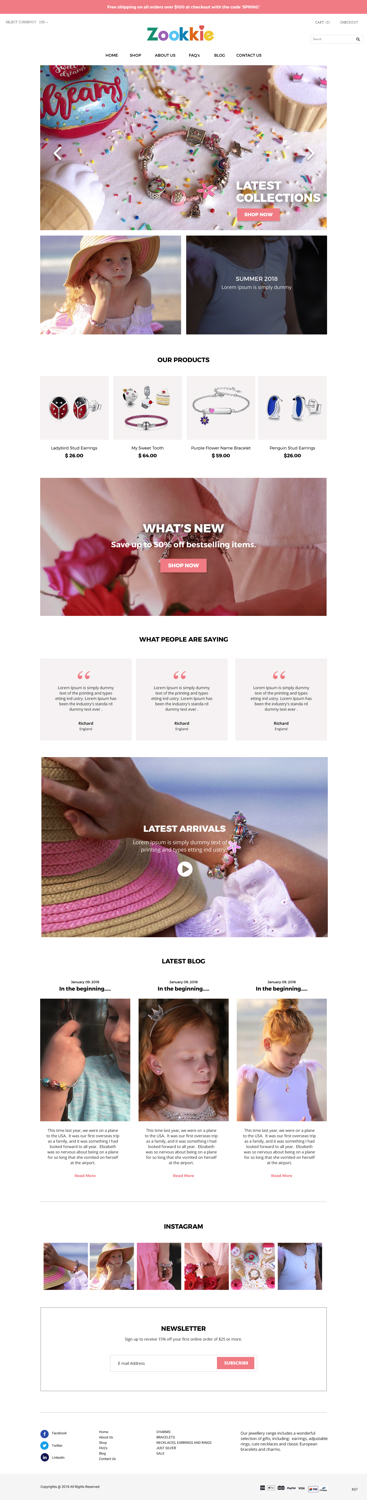 Web Design by pb for Zookkie Pty Ltd | Design #19882283