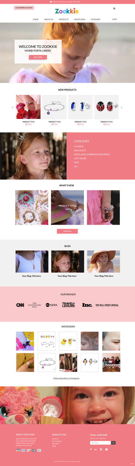 Web Design by pb for Zookkie Pty Ltd | Design #19882284