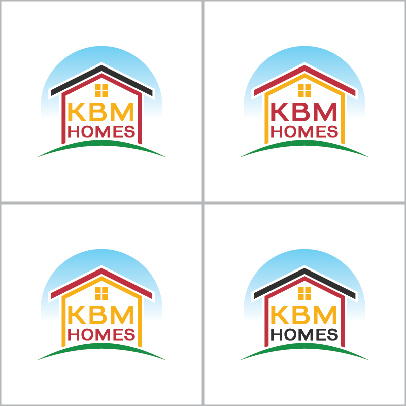 Logo Design by DesignNXT for KBM Homes | Design #19893077