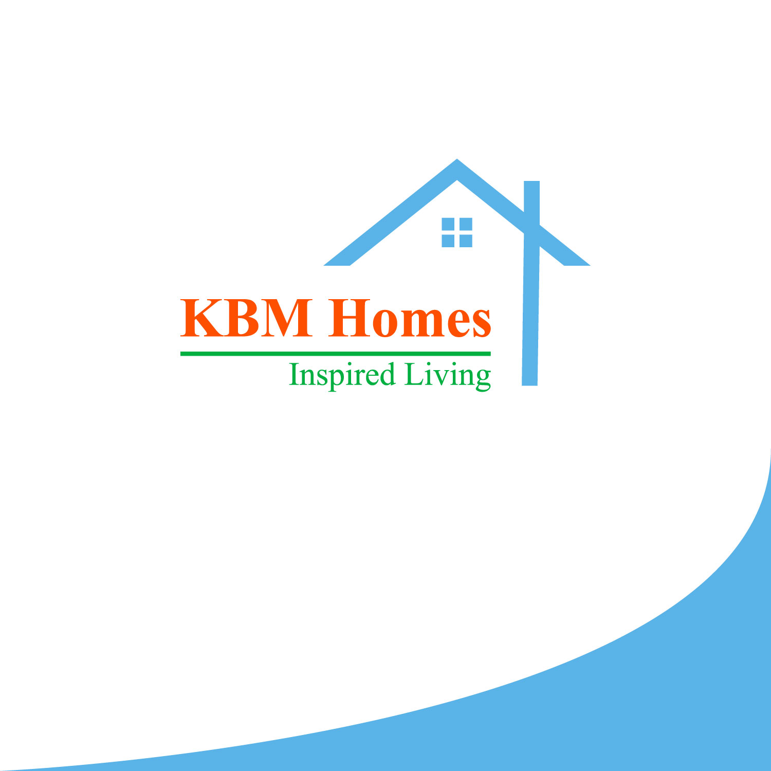 Logo Design by Rupok MT for KBM Homes | Design #19891253