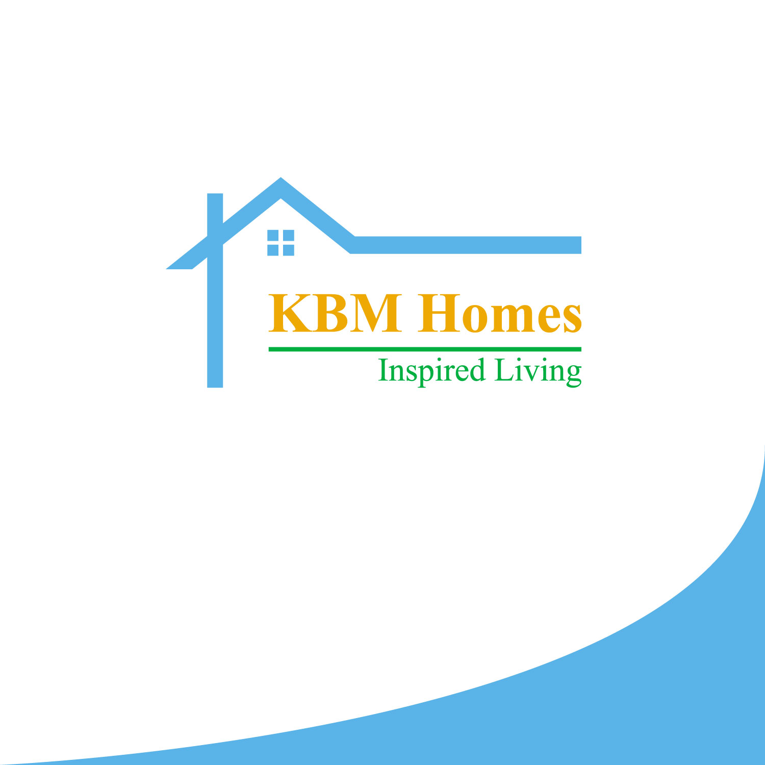 Logo Design by Rupok MT for KBM Homes | Design #19891256