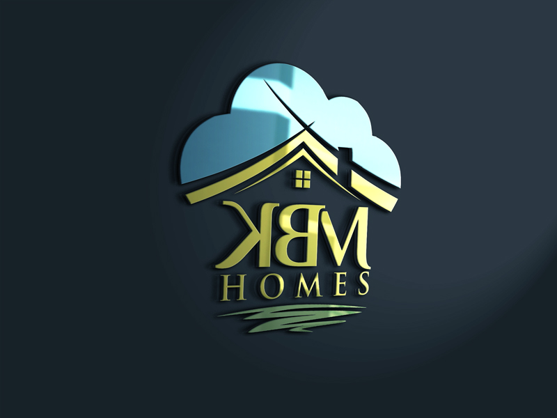 Logo Design by Madara Uchiha for KBM Homes | Design #19891178