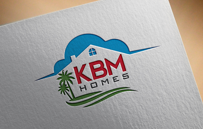 Logo Design by Madara Uchiha for KBM Homes | Design #19891179