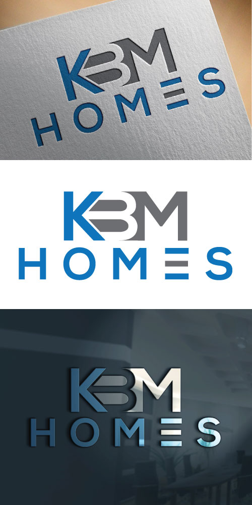 Logo Design by tea tea for KBM Homes | Design #19890790