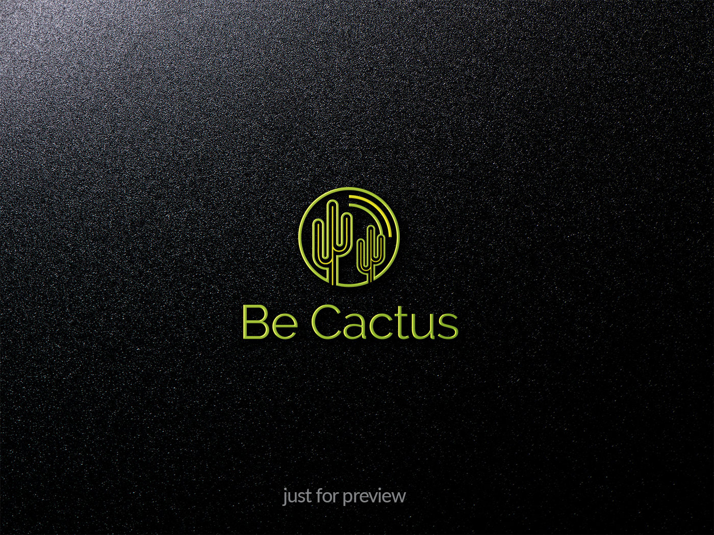 Logo Design by Deziners Zone for Be Cactus | Design #19890044