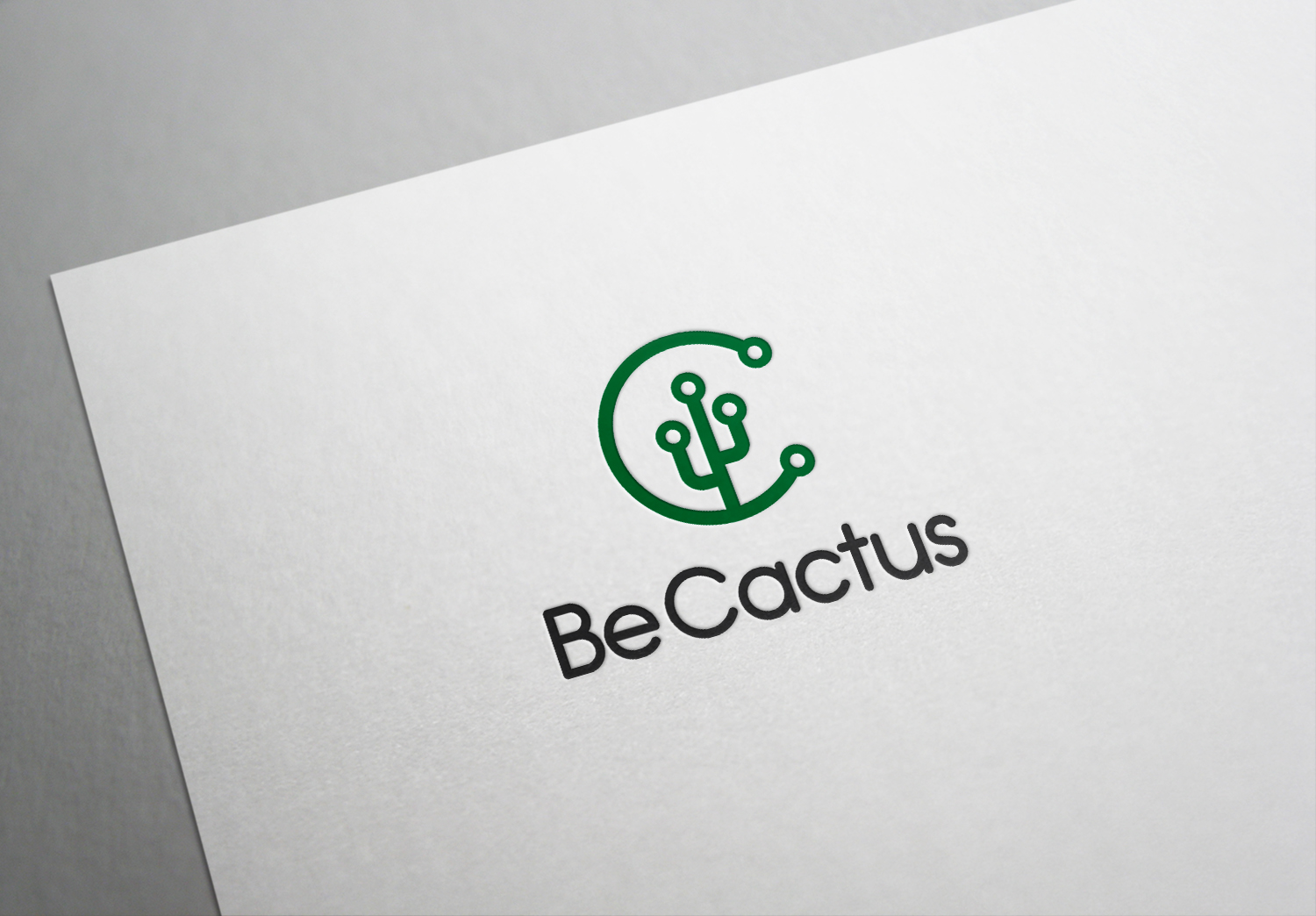 Logo Design by Deziners Zone for Be Cactus | Design #19895389