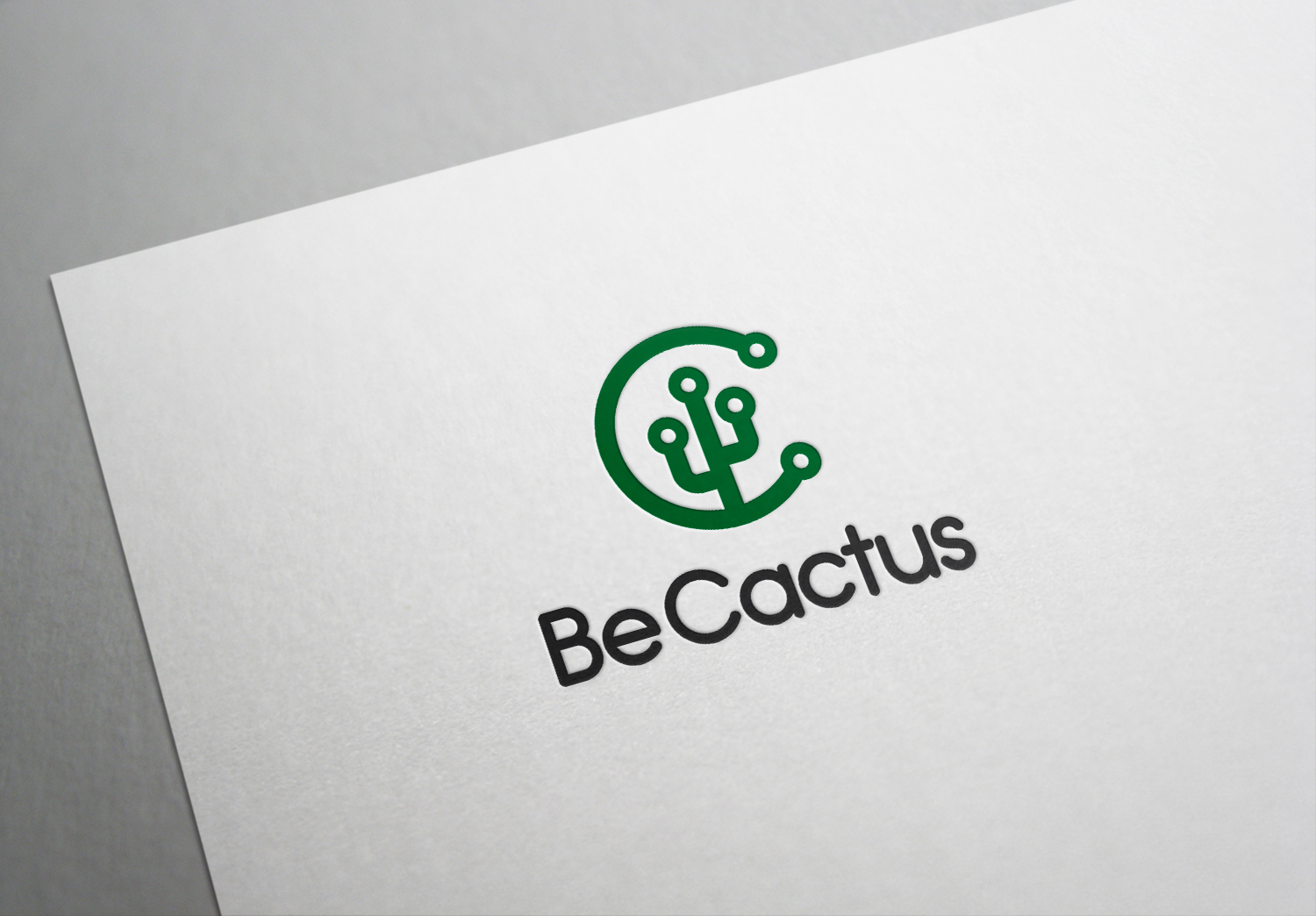 Logo Design by Deziners Zone for Be Cactus | Design #19905603