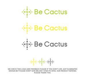 Logo Design by Aqeel Momin for Be Cactus | Design: #19922218