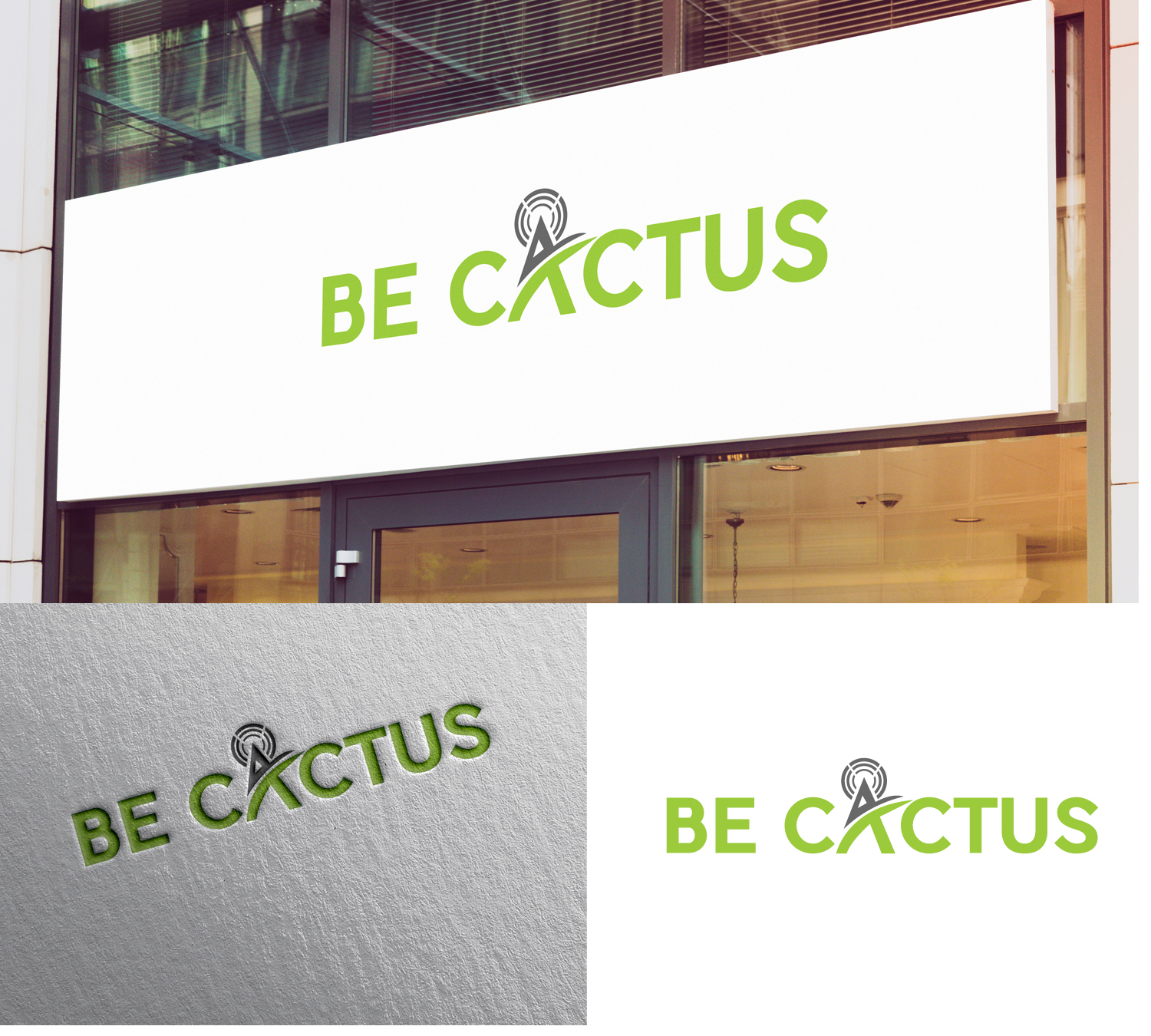 Logo Design by Aqeel Momin for Be Cactus | Design #19942544