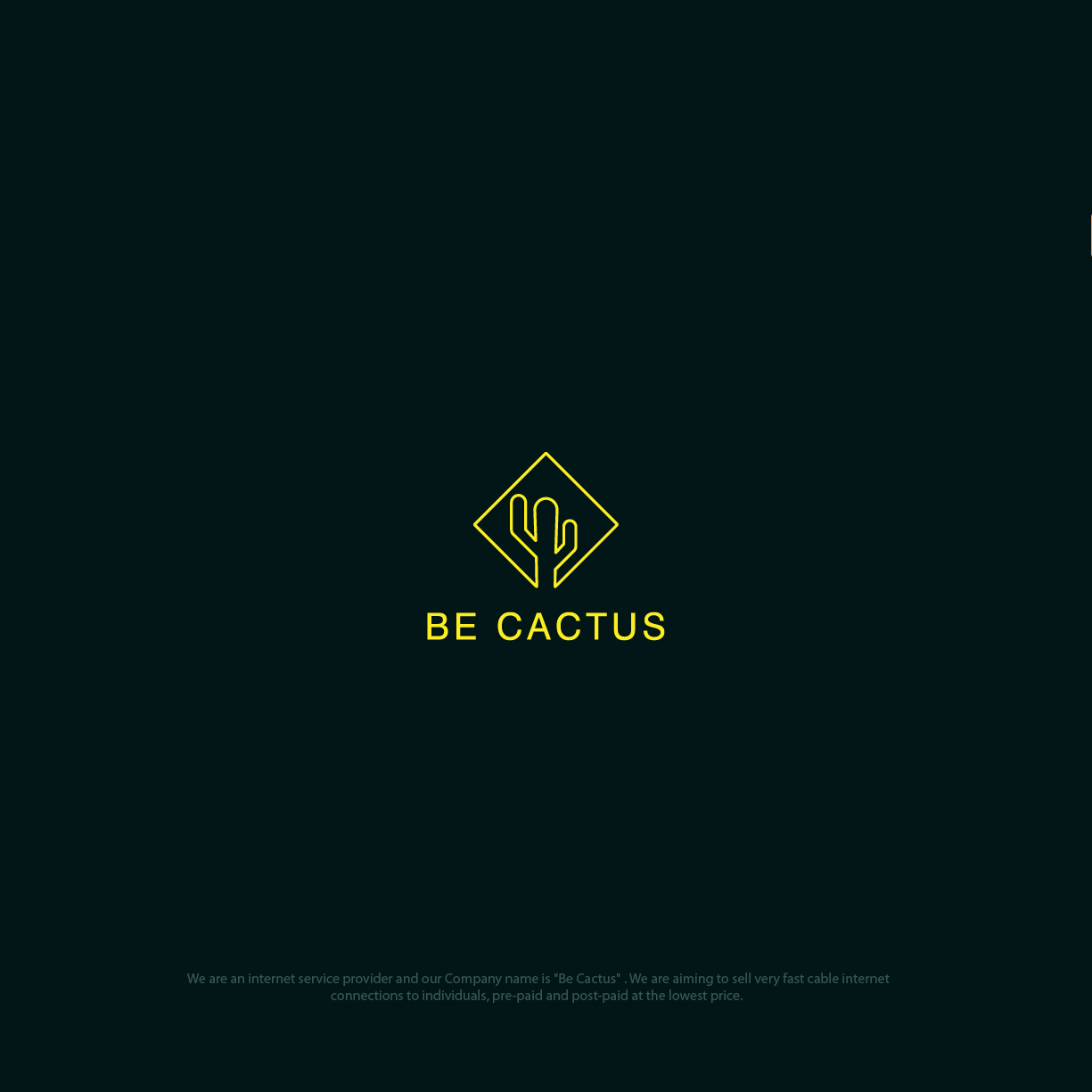 Logo Design by 4tech services for Be Cactus | Design #19922626