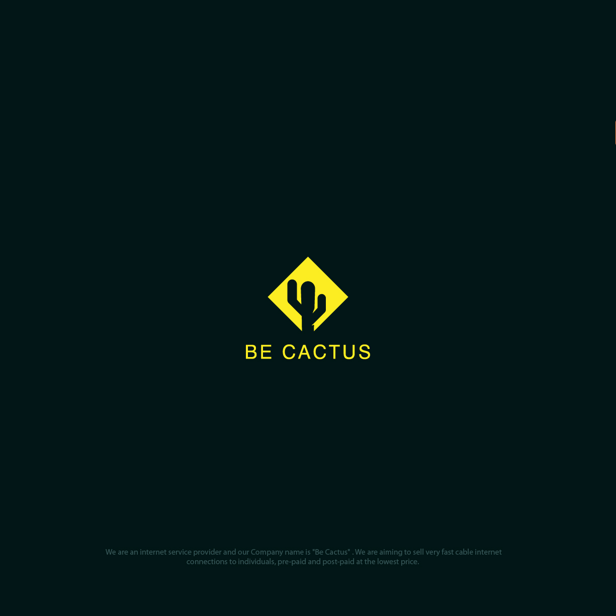 Logo Design by 4tech services for Be Cactus | Design #19922627