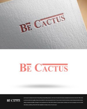Logo Design by zingodesigns258 for Be Cactus | Design: #19911879