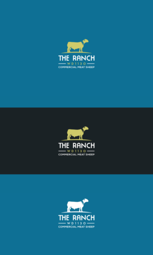 THE RANCH Commercial Meat Sheep | Logo Design by logo_s