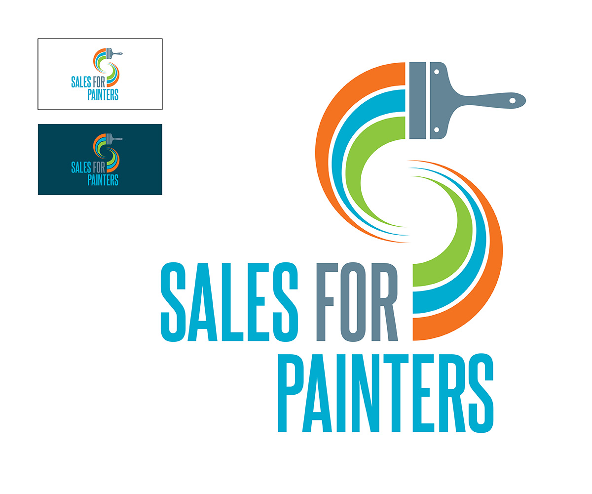 Modern Professional Digital Marketing Logo Design For Sales For Painters By Crea C Design 1992