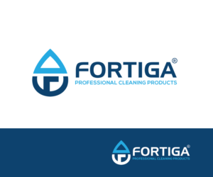 Fortiga - Professional Cleaning Products | Logo Design by renderman