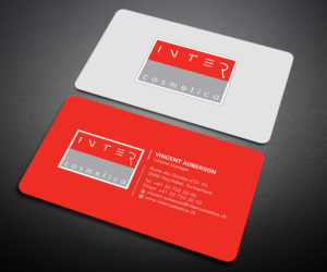 Business Card Design by Designers Hub for Intercosmetica Neuchâtel SA | Design: #19885212
