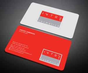 Business Card Design by Designers Hub for Intercosmetica Neuchâtel SA | Design: #19885285