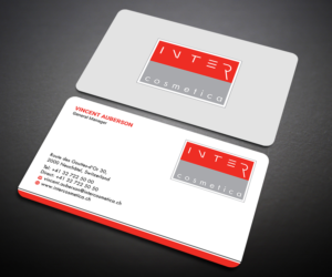 Business Card Design by Designers Hub for Intercosmetica Neuchâtel SA | Design: #19885358
