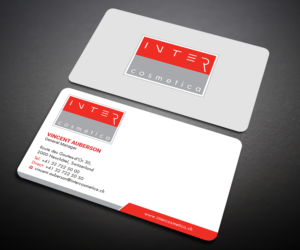 Business Card Design by Designers Hub for Intercosmetica Neuchâtel SA | Design: #19885653