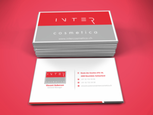 Business Card Design by Petter Goms for Intercosmetica Neuchâtel SA | Design: #19886903