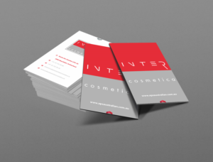 New Corporate Business Card - Intercosmetica | Business Card Design by Petter Goms