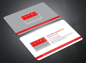 Business Card Design by Bold Pixels for Intercosmetica Neuchâtel SA | Design: #19884749