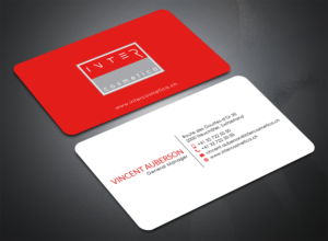 Business Card Design by Bold Pixels for Intercosmetica Neuchâtel SA | Design: #19884852