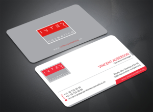 Business Card Design by Bold Pixels for Intercosmetica Neuchâtel SA | Design: #19884936