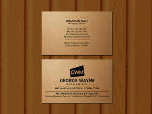 Business Card Design by Creations Box 2015 for this project | Design: #19896750