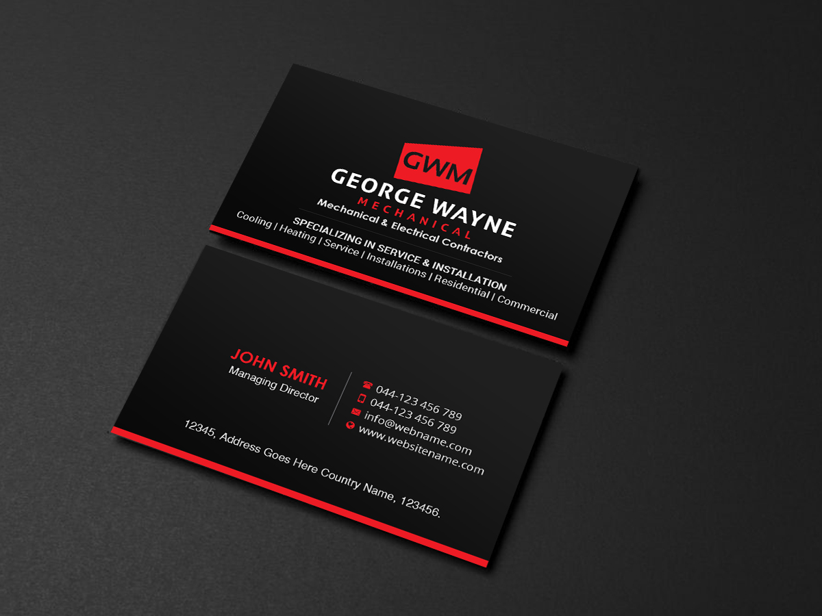 Business Card Design by Creations Box 2015 for this project | Design #19900997