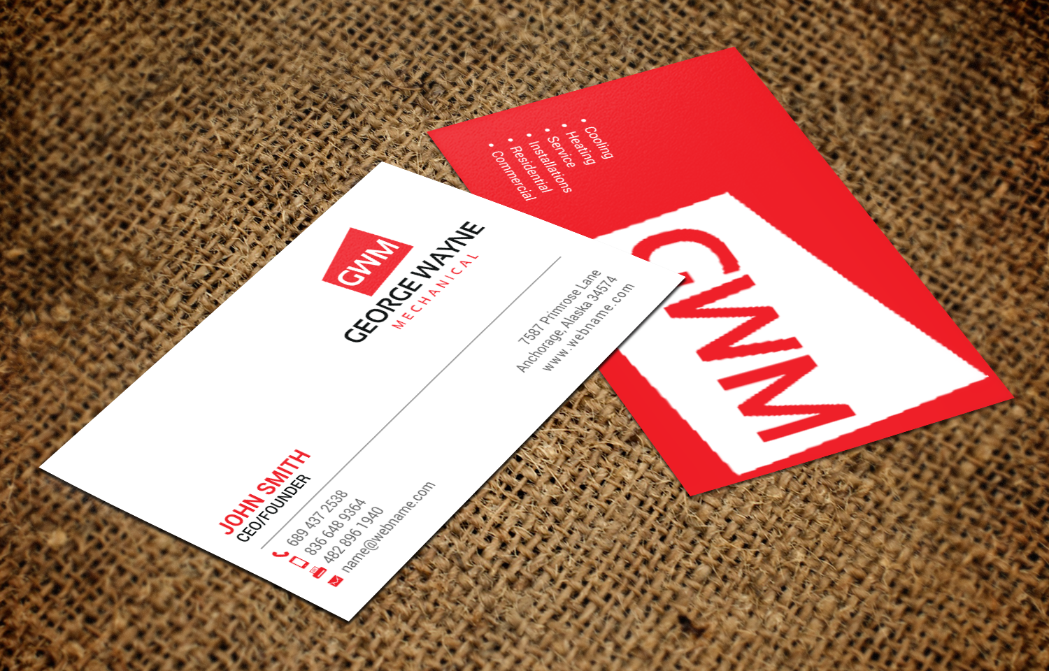 Diseño de Tarjeta de Presentación por chandrayaan.creative para este proyecto | Diseño #19888979