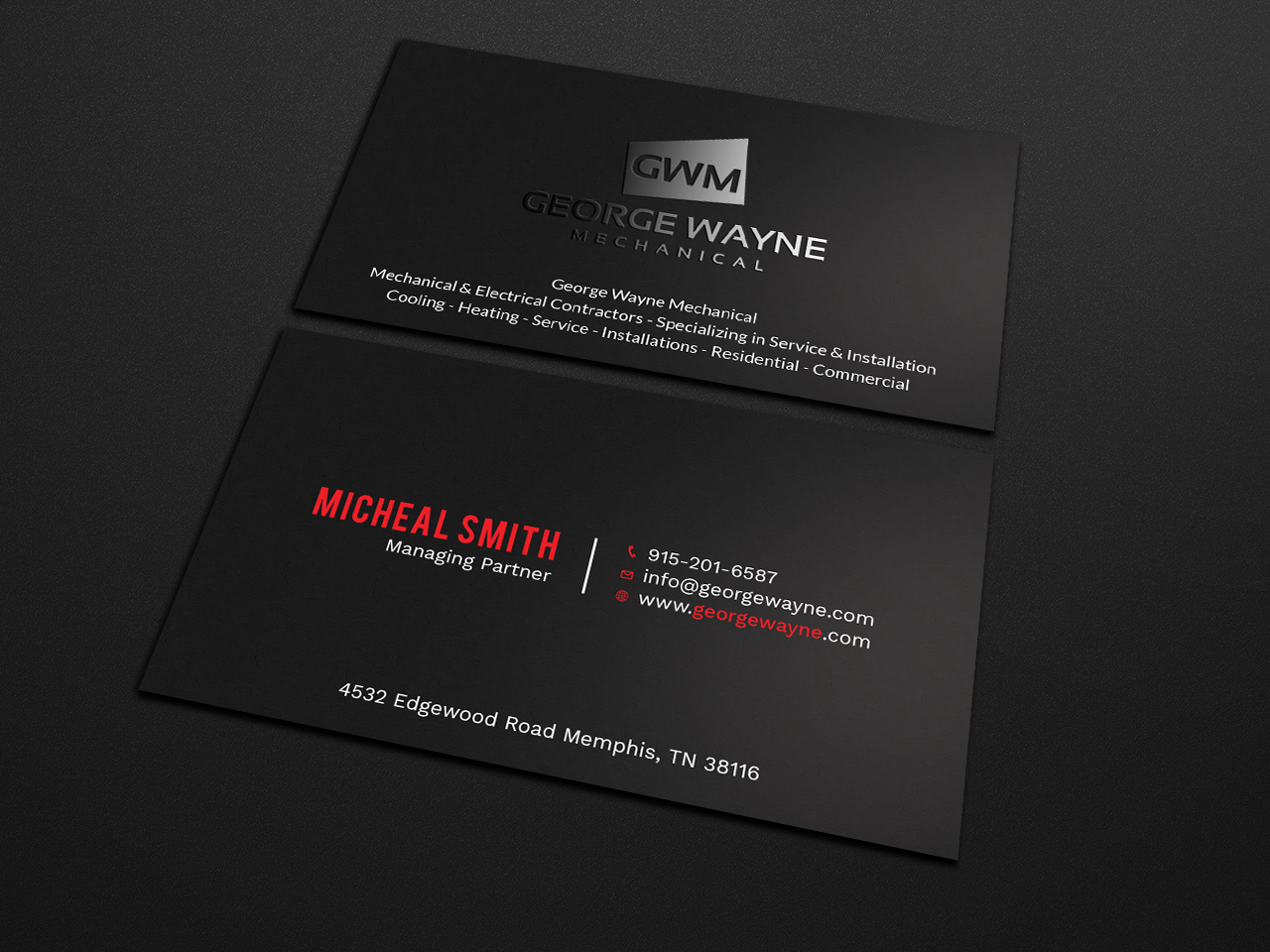 Diseño de Tarjeta de Presentación por Tripti Ranjan Gain para este proyecto | Diseño #19897525