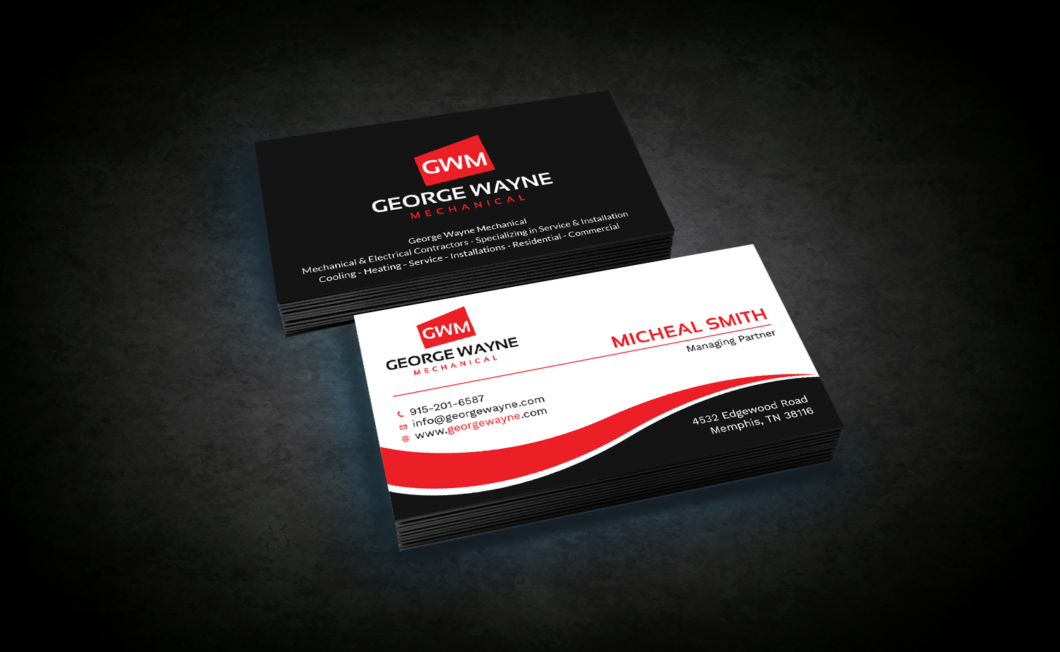 Diseño de Tarjeta de Presentación por Tripti Ranjan Gain para este proyecto | Diseño #19897551