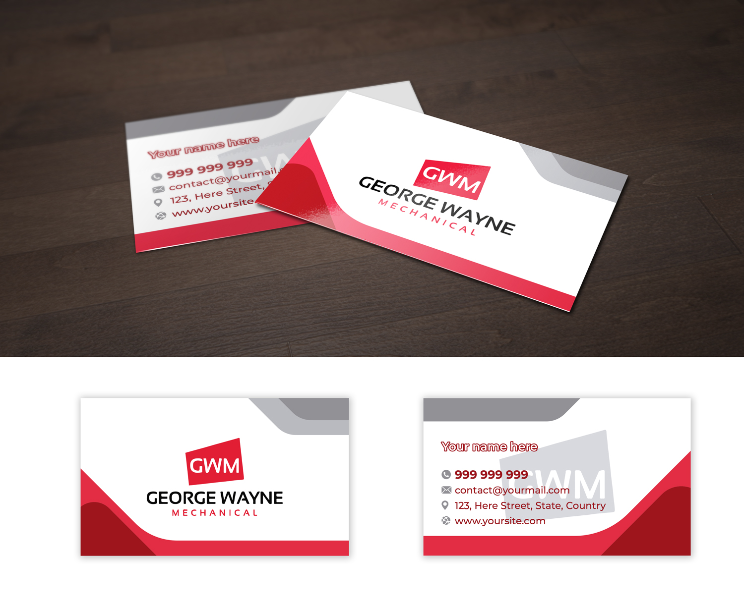 Business Card Design by Felipe M Alves for this project | Design #19893672
