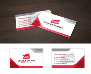 Business Card Design by Felipe M Alves for this project | Design #19893672