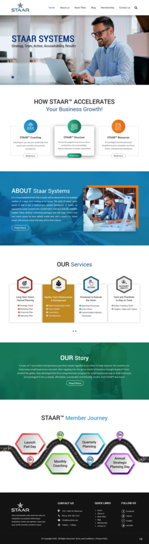 Web Design by pb for this project | Design: #19901571