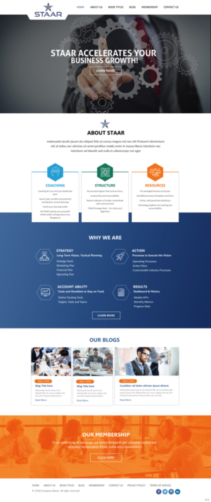 Web Design by pb for this project | Design: #19901574