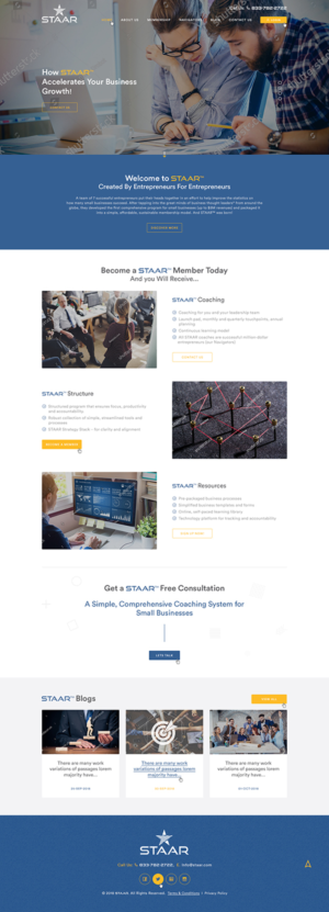 STAAR Systems website | Web Design by Ved Web Services