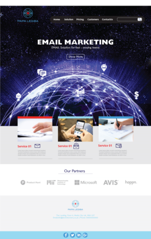 Web Design by ColorDrops for Papa Legba Technologies | Design: #19905066