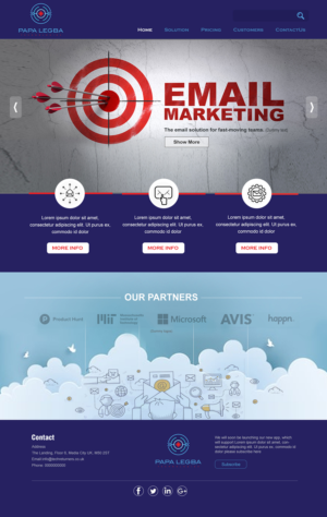 Web Design by ColorDrops for Papa Legba Technologies | Design: #19924941