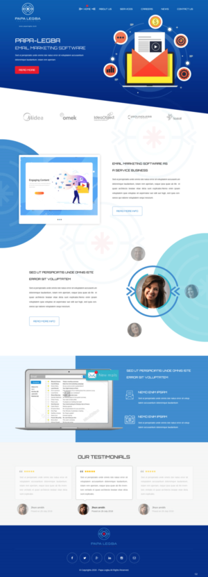 Web Design by pb for Papa Legba Technologies | Design: #19901520