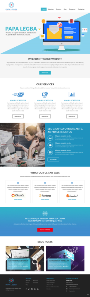 Web Design by pb for Papa Legba Technologies | Design: #19901543