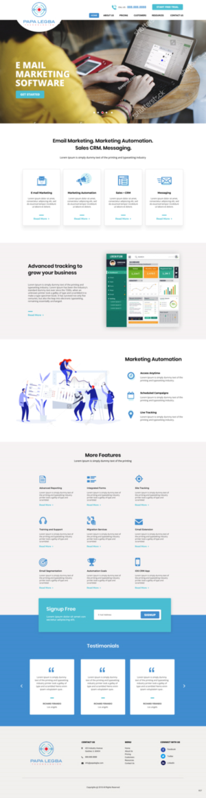 Web Design by pb for Papa Legba Technologies | Design: #19911414