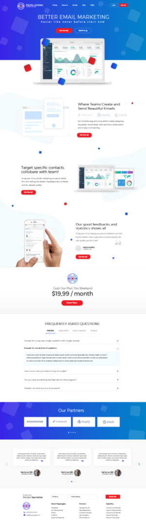 Web Design par TMockusBusiness pour Papa Legba Technologies | Design #19926823
