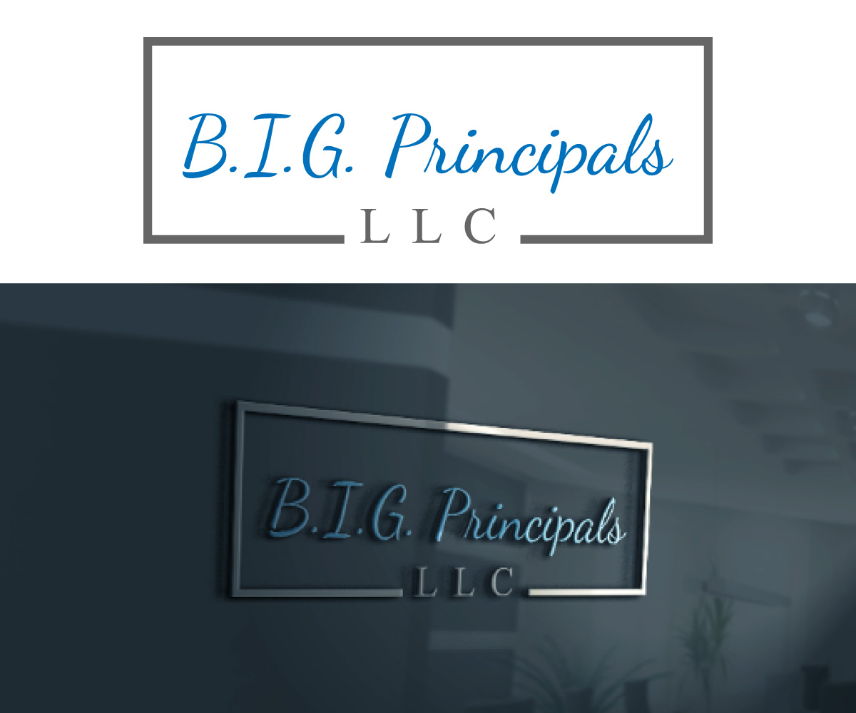 Logo Design by DesignKhalifa2 for BIG Principals | Design #19894329