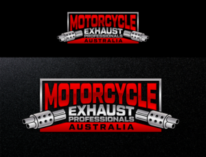 Motorcycle Exhaust Professionals Australia | Logo Design by AFD