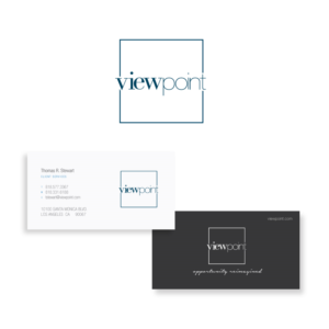 ViewPoint with and without slogan Opportunity Reimagined | Logo Design by gvb design communications