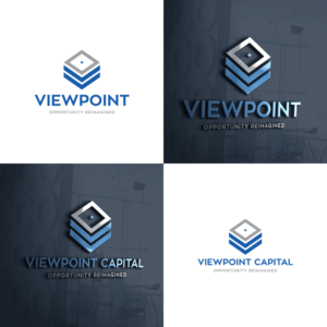 ViewPoint with and without slogan Opportunity Reimagined | Logo Design by Kiran
