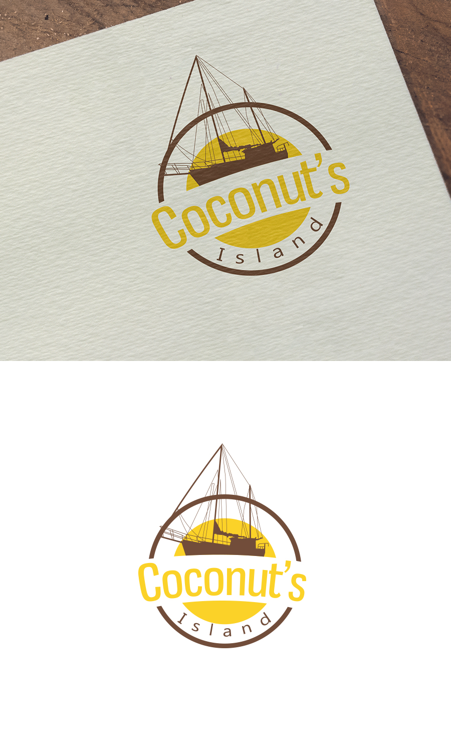 Logo Design by Pixel Desert for Coconut’s Island | Design #19912278